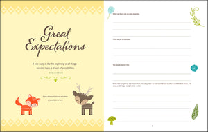 Baby'S Book: The First Five Years (Woodland Friends),New