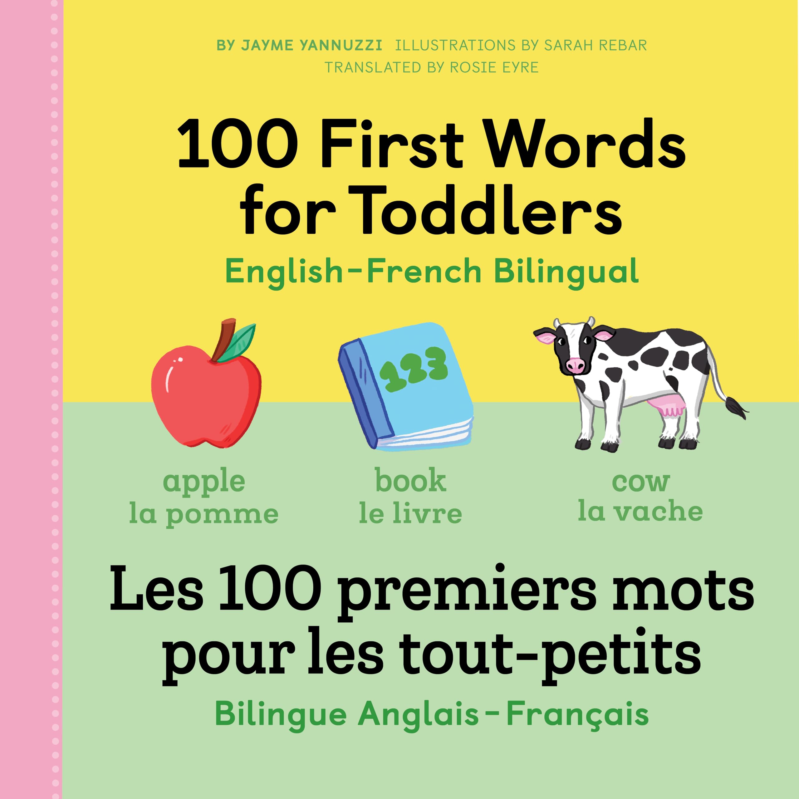 100 First Words for Toddlers: EnglishFrench Bilingual: A French Book for Kids,Used
