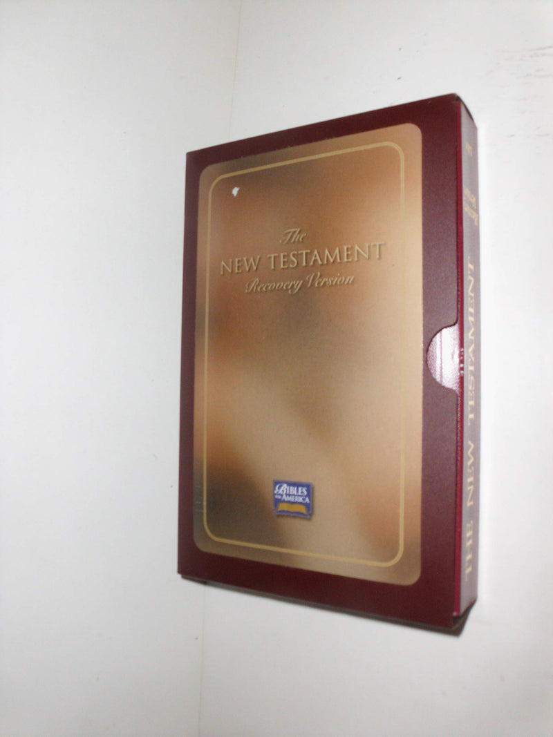 New Testament Recovery Version (Burgundy; Economy),Used