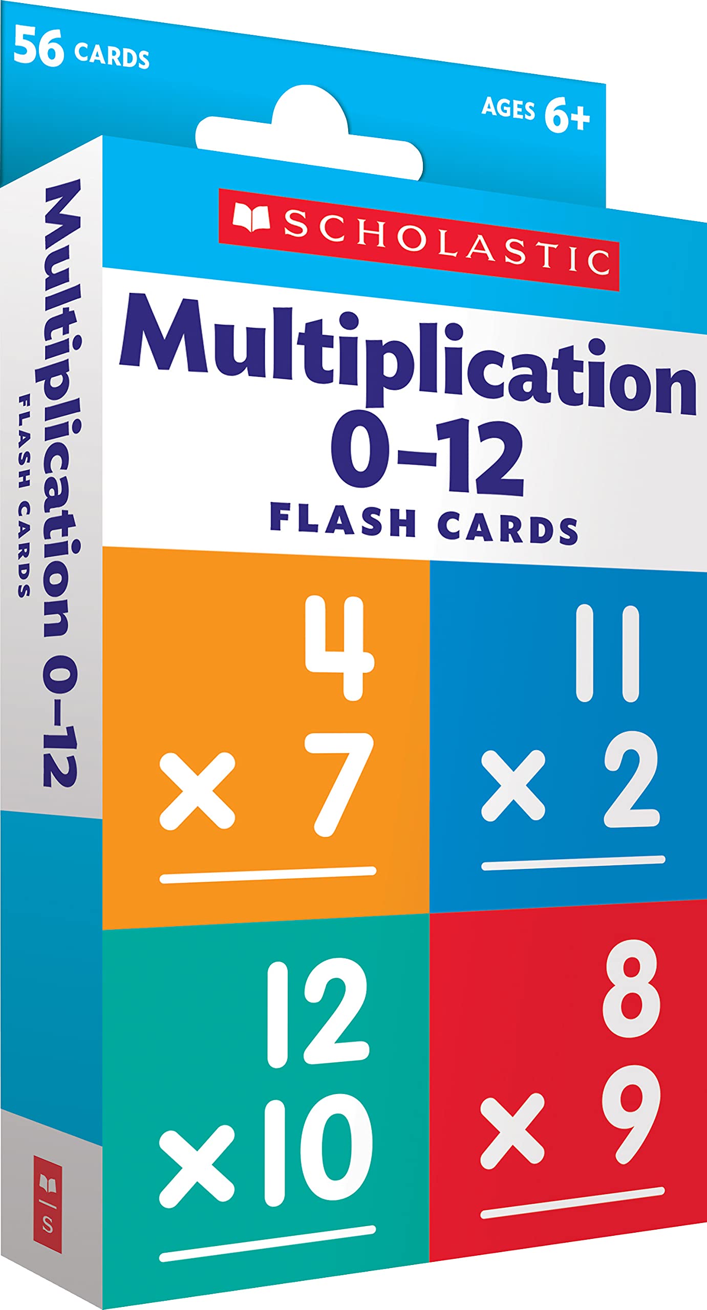Scholastic Flash Cards: Multiplication 012