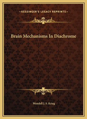 Brain Mechanisms In Diachrome,Used
