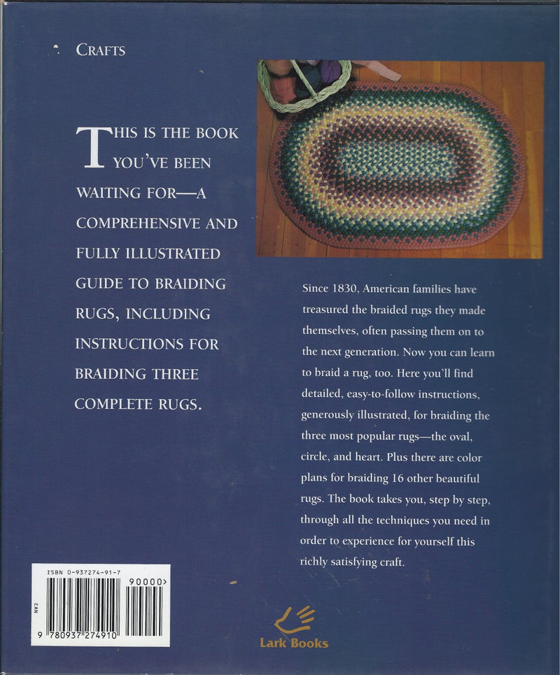 The Braided Rug Book: Creating Your Own American Folk Art,Used