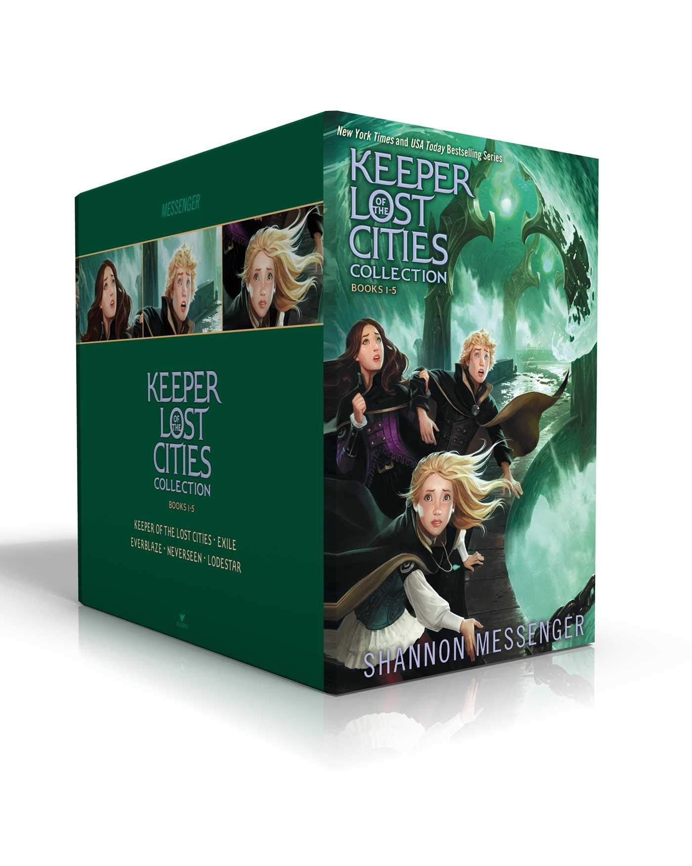 Keeper of the Lost Cities Collection Books 15 (Boxed Set): Keeper of the Lost Cities; Exile; Everblaze; Neverseen; Lodestar,New
