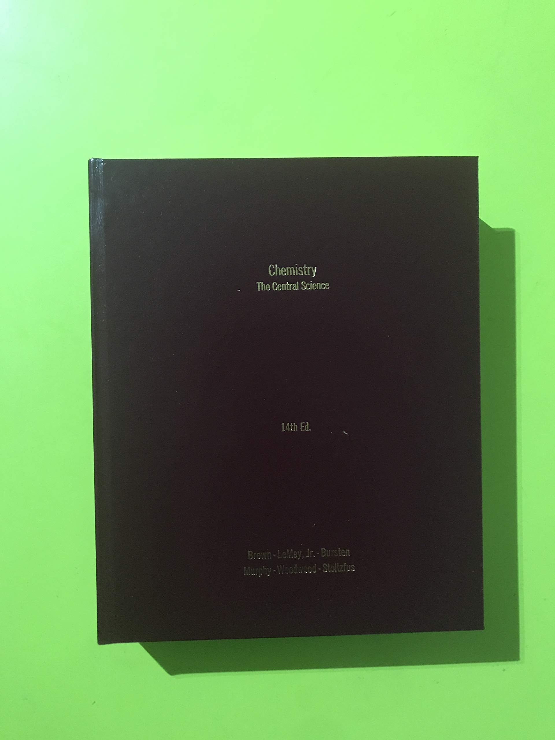 Chemistry: The Central Science (Masteringchemistry)