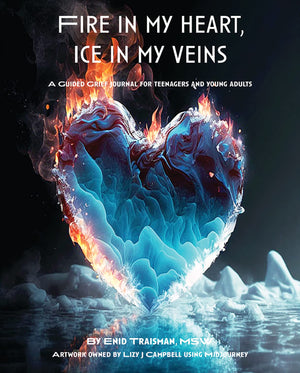 Fire in My Heart, Ice in My Veins: A Guided Grief Journal for Teenagers and Young Adults,Used