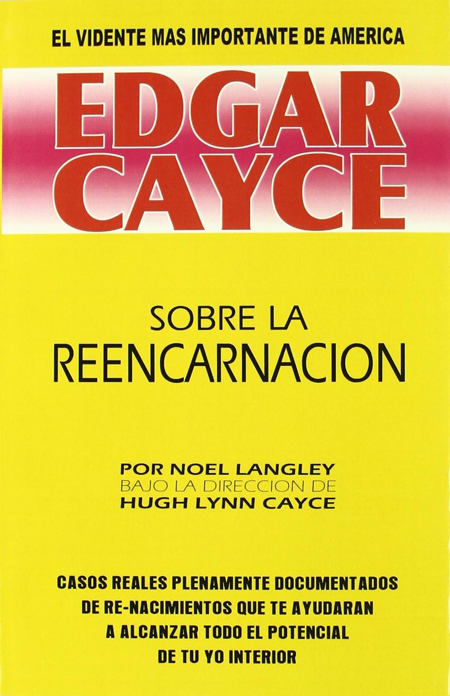Edgar cayce: Sobre la Reencarnacin (Spanish Edition),Used