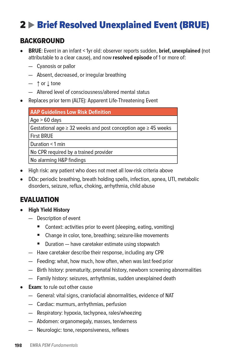 EMRA PEM Fundamentals: The Essential Handbook for Pediatric Emergencies,Used