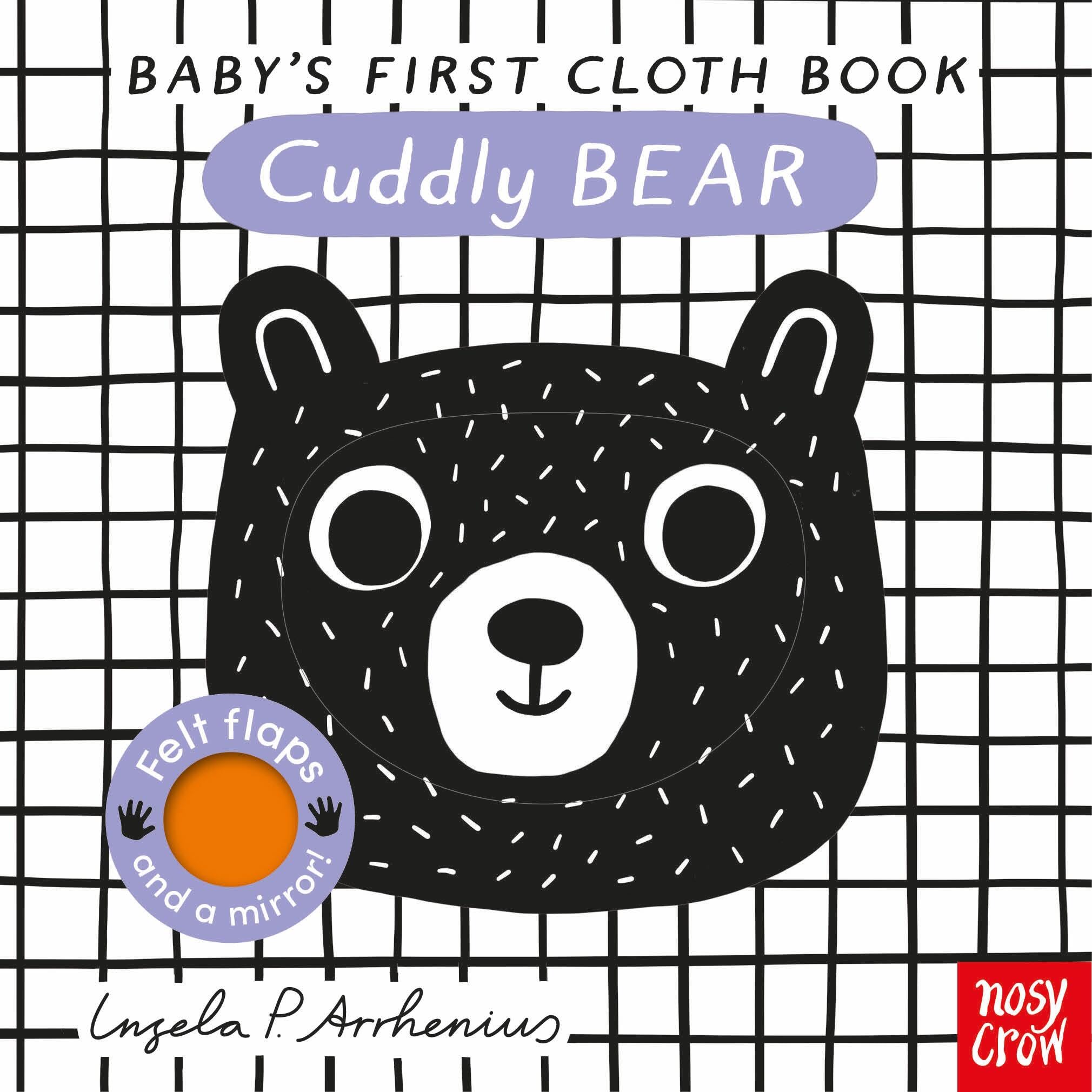 BABYS FIRST CLOTH BK CUDDLY BEAR