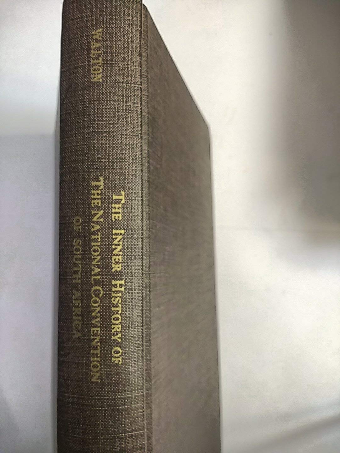 The inner history of the National Convention of South Africa,,Used