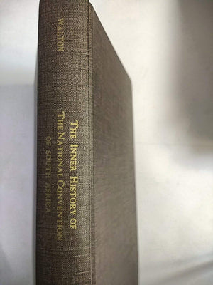 The inner history of the National Convention of South Africa,,Used
