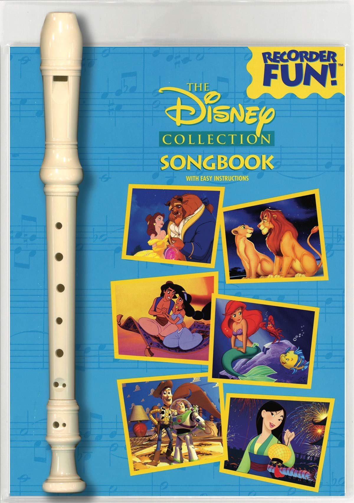 The Disney Collection: Book/Instrument Pack (Recorder Fun!),New
