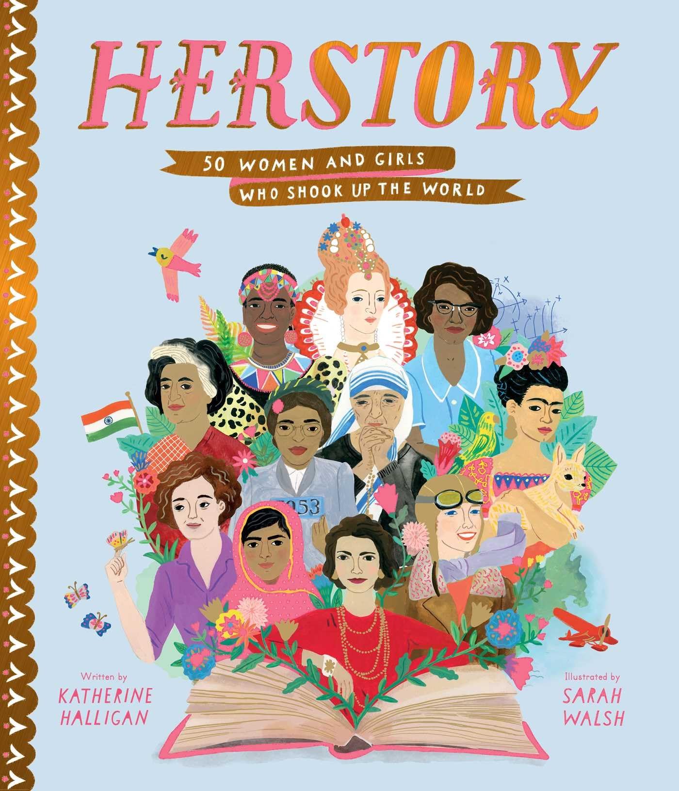Herstory: 50 Women and Girls Who Shook Up the World (Stories That Shook Up the World),New