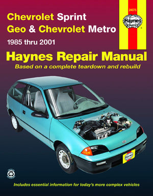 Chevrolet Sprint & Geo Metro 19852001 (Haynes Manuals),Used
