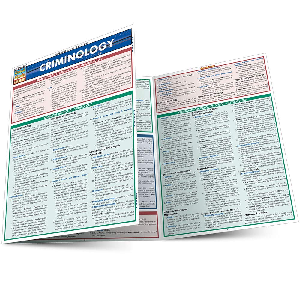 Criminology (Quick Study Academic),Used