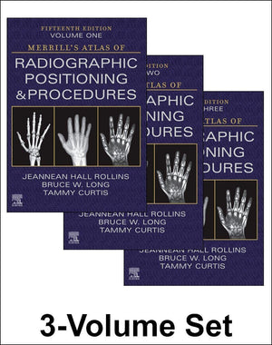 Merrill's Atlas of Radiographic Positioning and Procedures  3Volume Set,Used