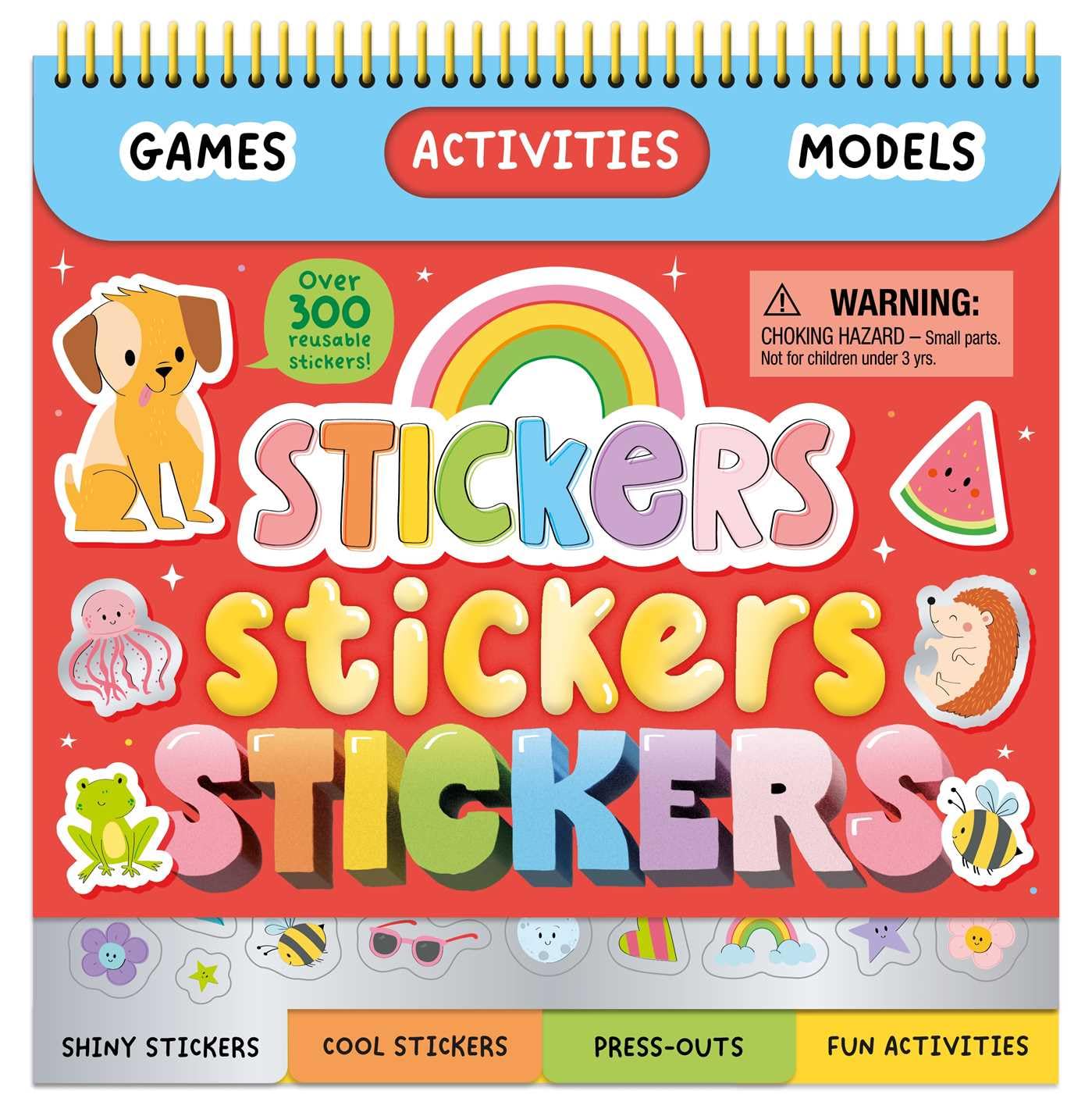 Stickers, Stickers, Stickers!: With Sticker Activities, PressOuts, and More,New
