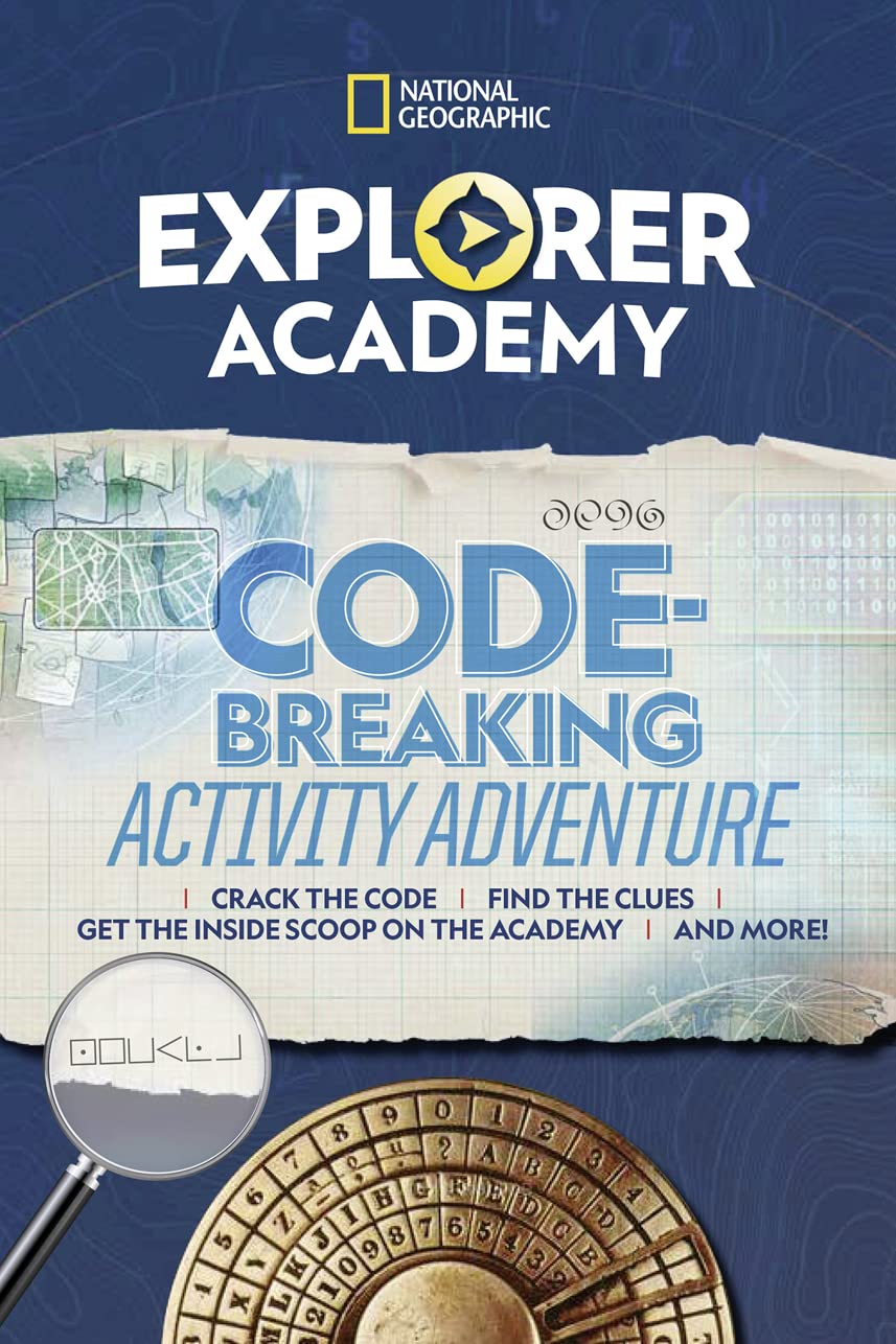 Explorer Academy Codebreaking Activity Adventure,New