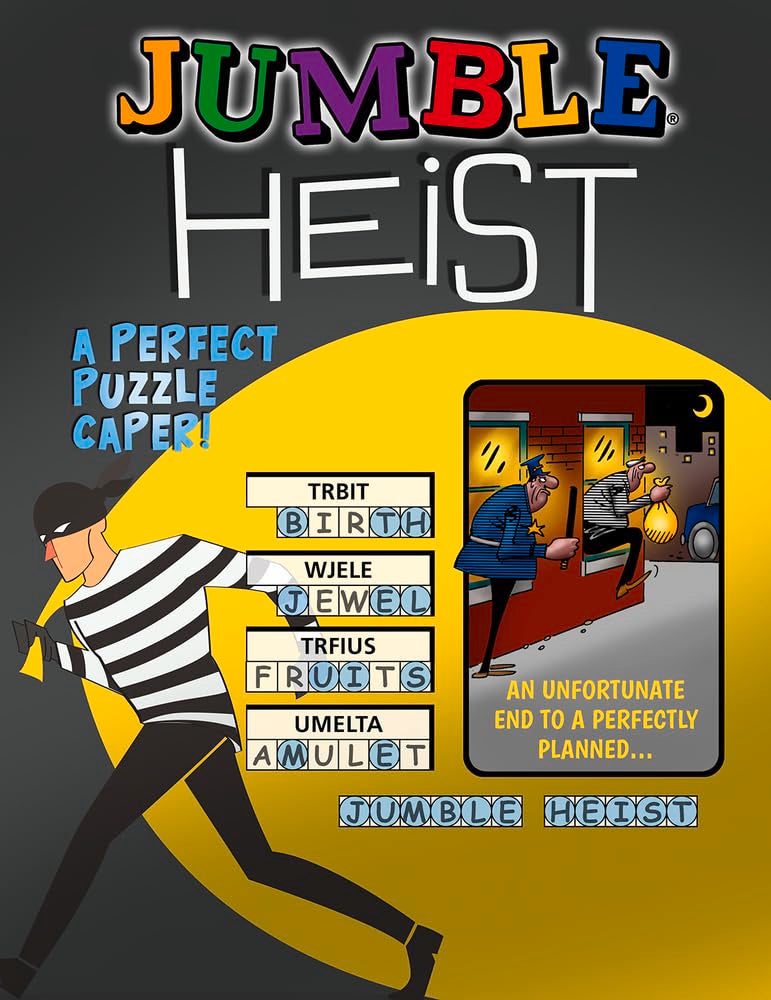 Jumble Heist: A Perfect Puzzle Caper! (Jumbles),Used