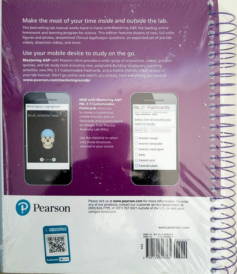 Human Anatomy & Physiology Laboratory Manual, Fetal Pig Version