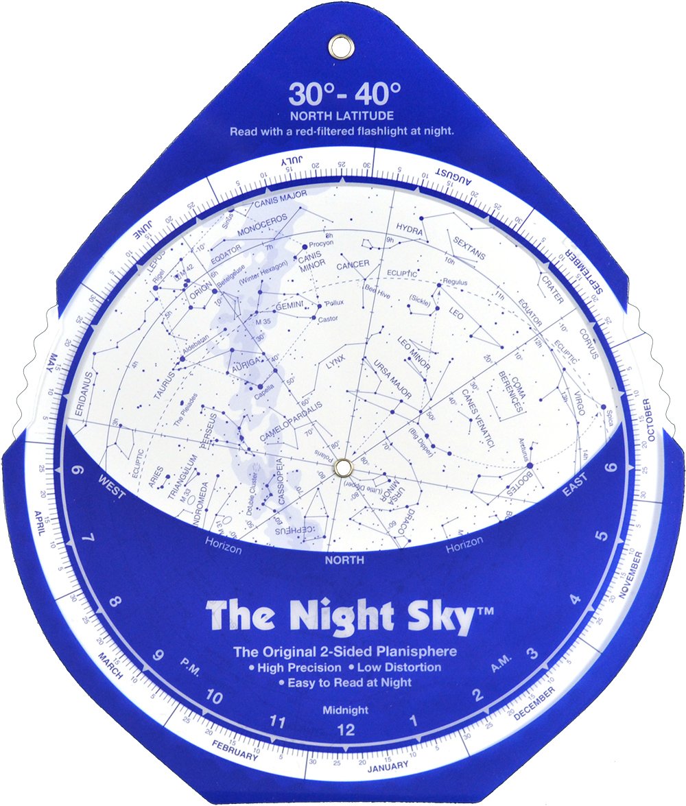 The Night Sky 3040 (Large; North Latitude),New