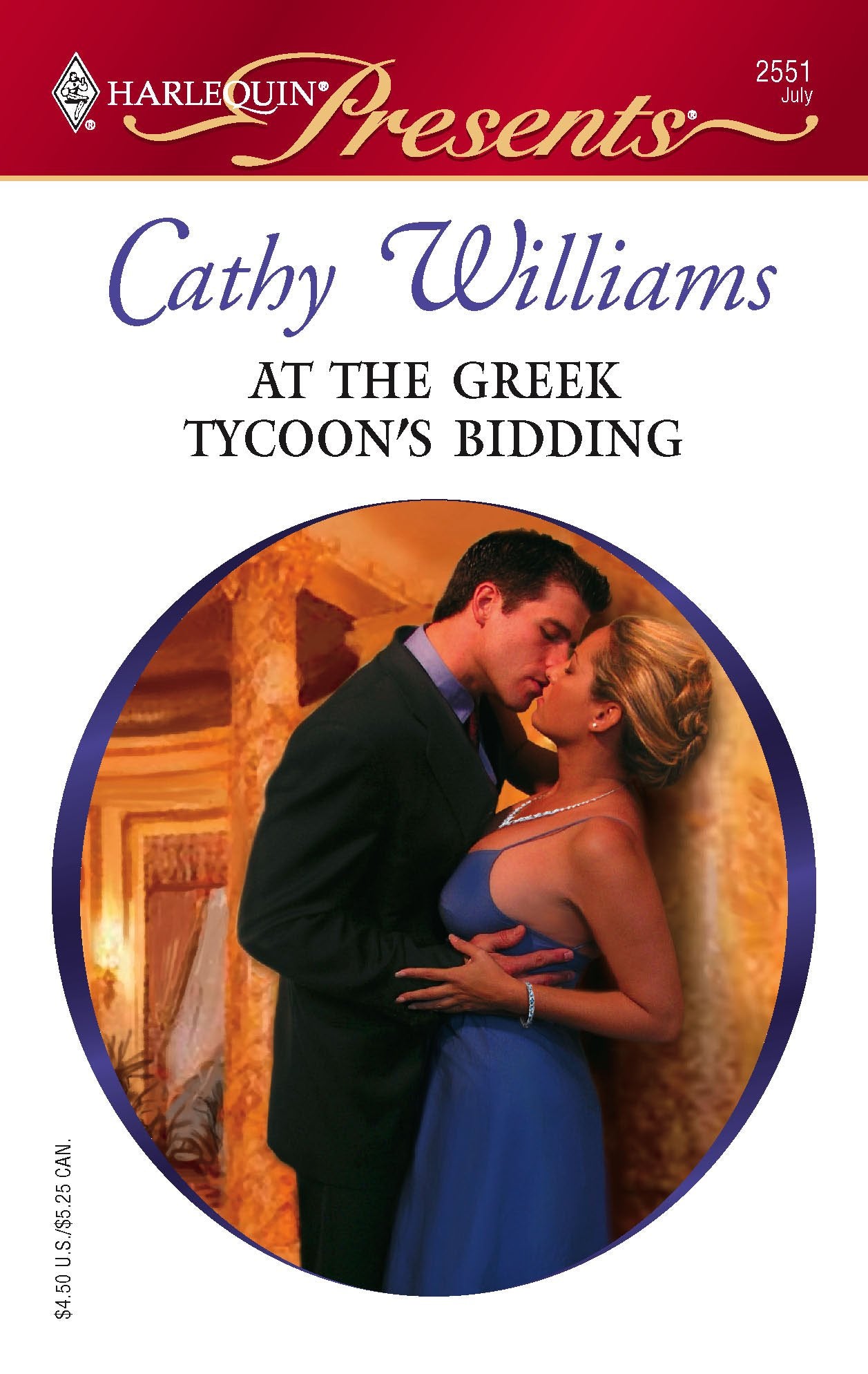 At The Greek Tycoon's Bidding,Used