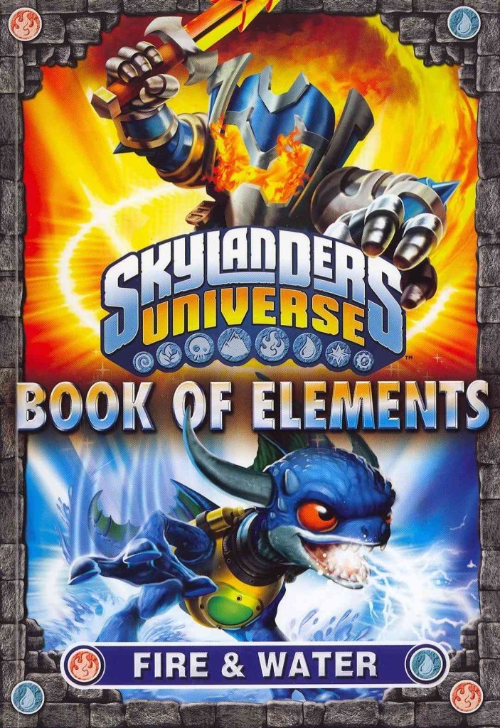 Book of Elements: Fire & Water (Skylanders Universe),Used