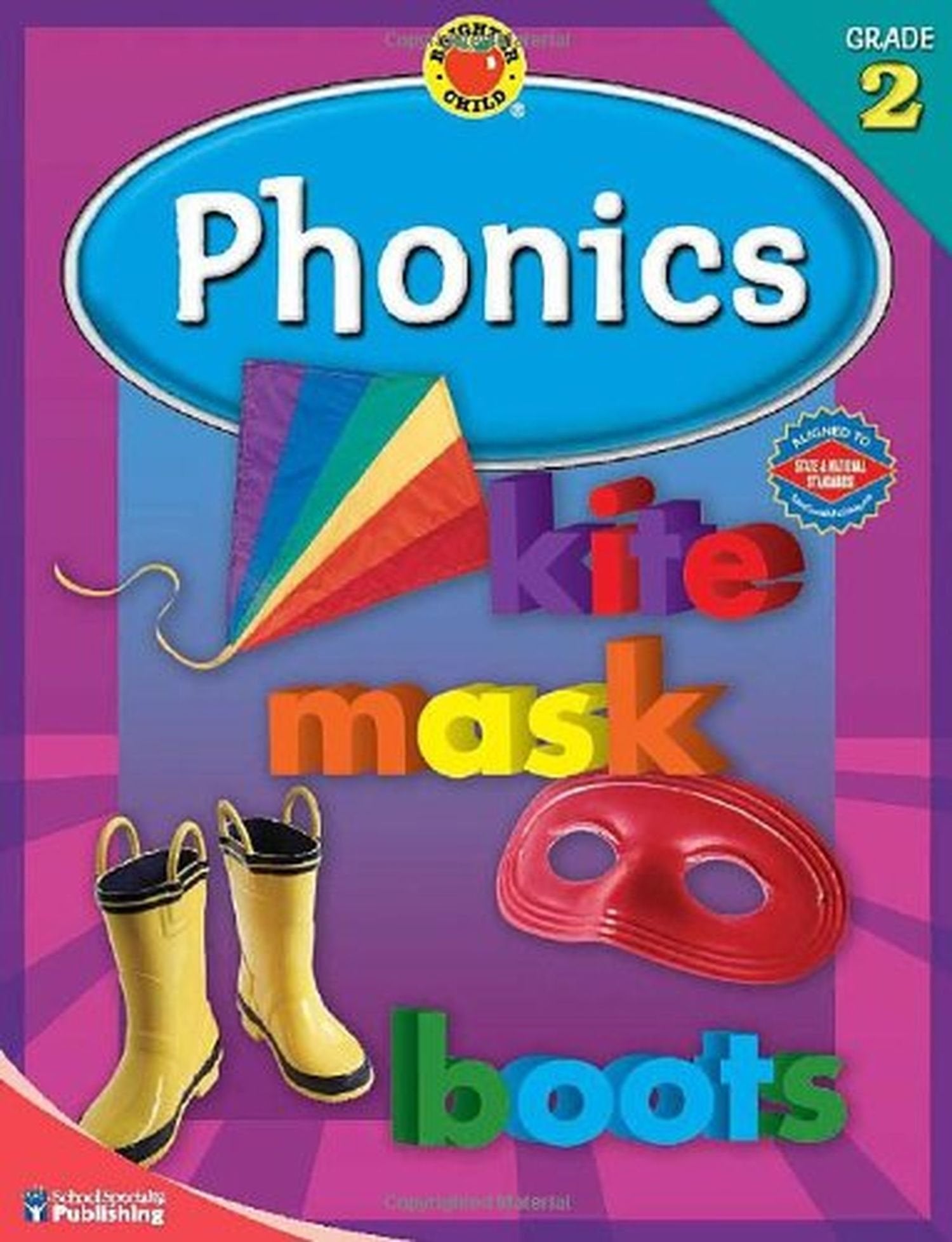 Phonics, Grade 2 (Brighter Child Workbooks),New