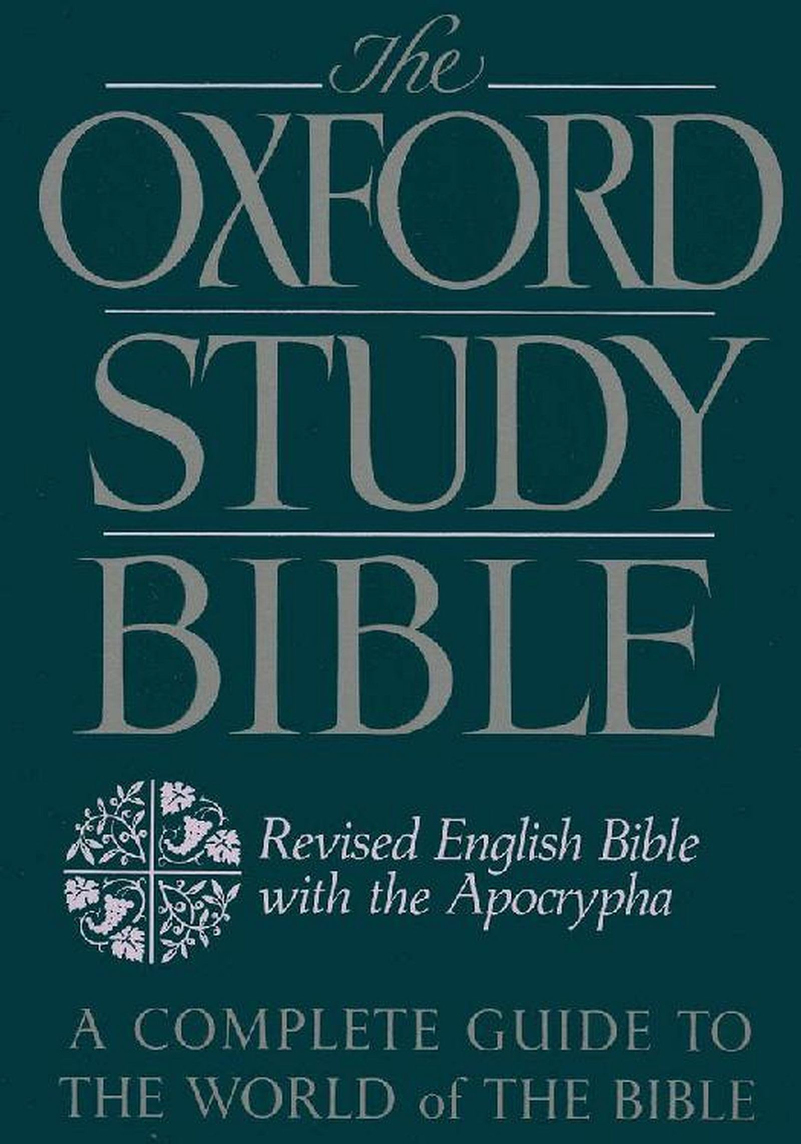 The Oxford Study Bible: Revised English Bible with the Apocrypha,Used