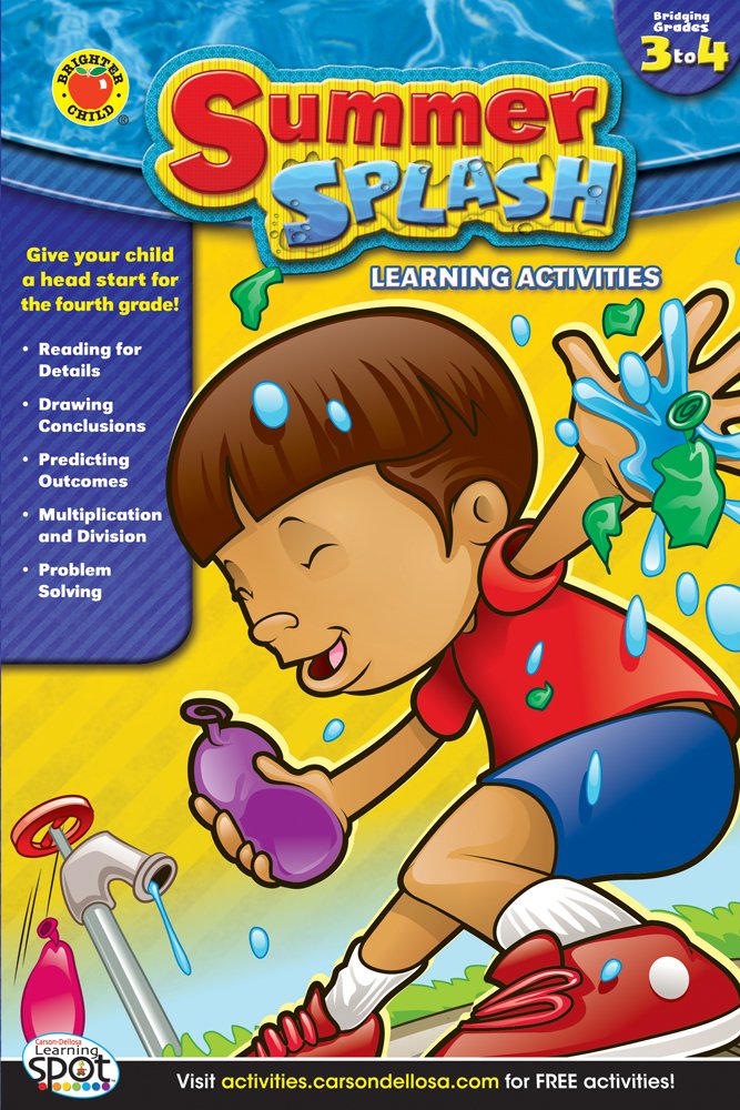 Summer Splash Learning Activities, Grades 3  4,Used