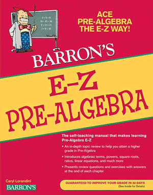 Ez Prealgebra (Barron'S Easy Way)