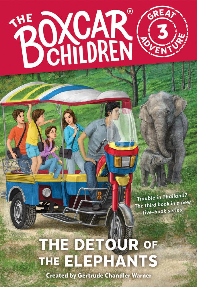 The Detour Of The Elephants (The Boxcar Children Great Adventure),Used