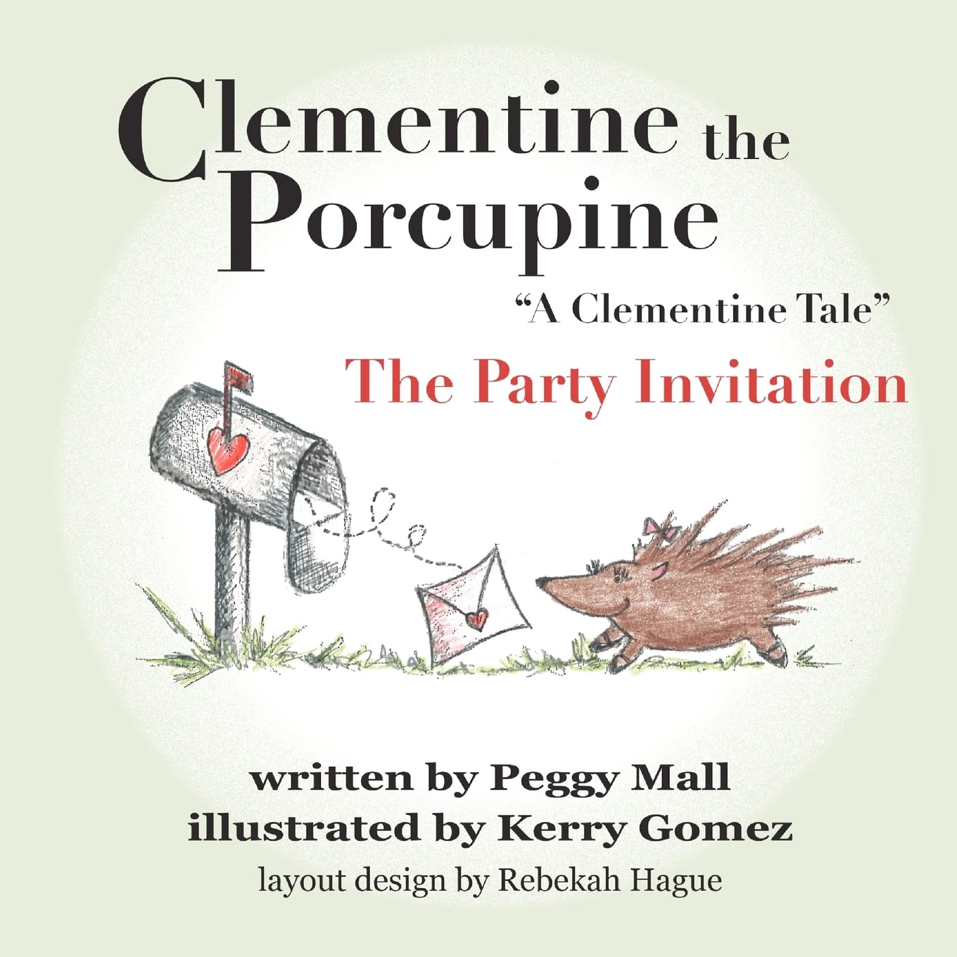 Clementine The Porcupine  'A Clementine Tale'The Party Invitation,Used