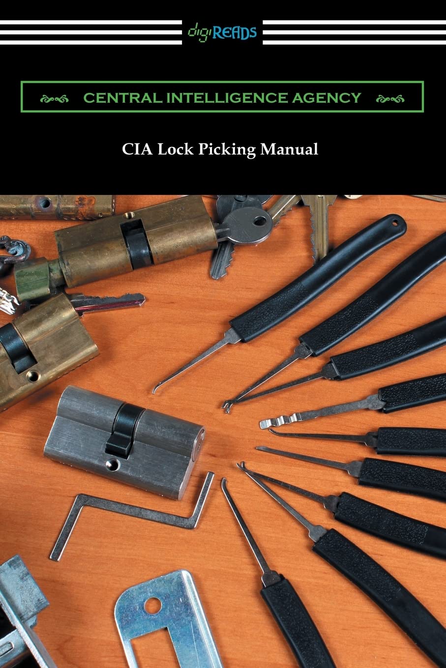 CIA Lock Picking Manual,Used