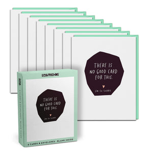 Em & Friends No Good Card For This Cards Empathy Sympathy Cards With Envelopes (Box Of 8) (Em & Friends Boxed Cards (Singles))