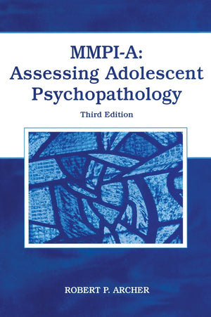MMPIA: Assessing Adolescent Psychopathology,New
