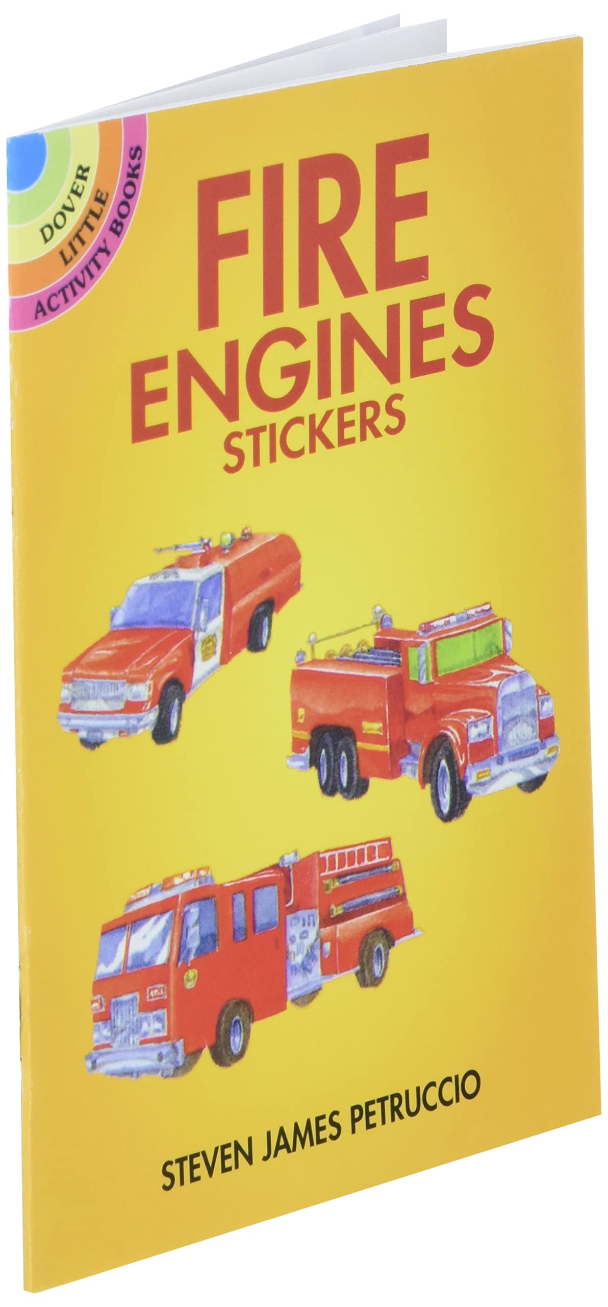Fire Engines Stickers (Dover Little Activity Books: Cars & Truc),Used