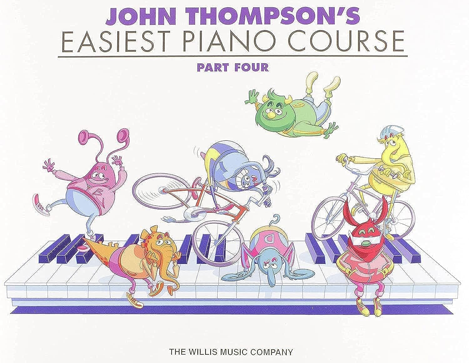 John Thompson'S Easiest Piano Course  Part 4  Book Only-new
