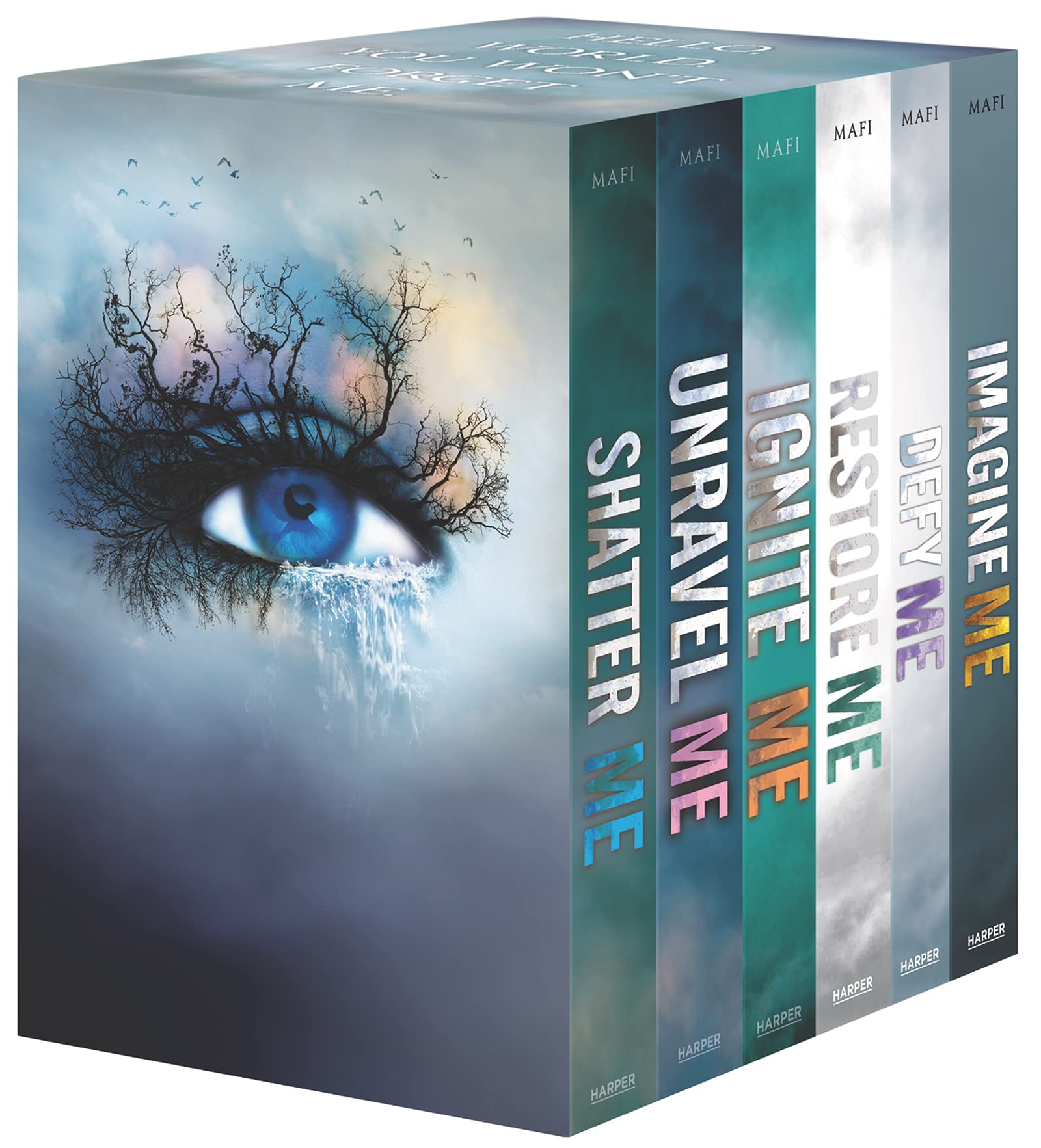 Shatter Me Series 6Book Box Set: Shatter Me, Unravel Me, Ignite Me, Restore Me, Defy Me, Imagine Me,New