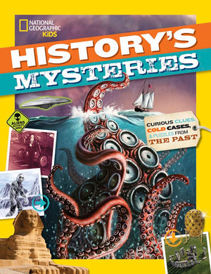 History's Mysteries: Curious Clues, Cold Cases, and Puzzles From the Past (National Geographic Kids),Used