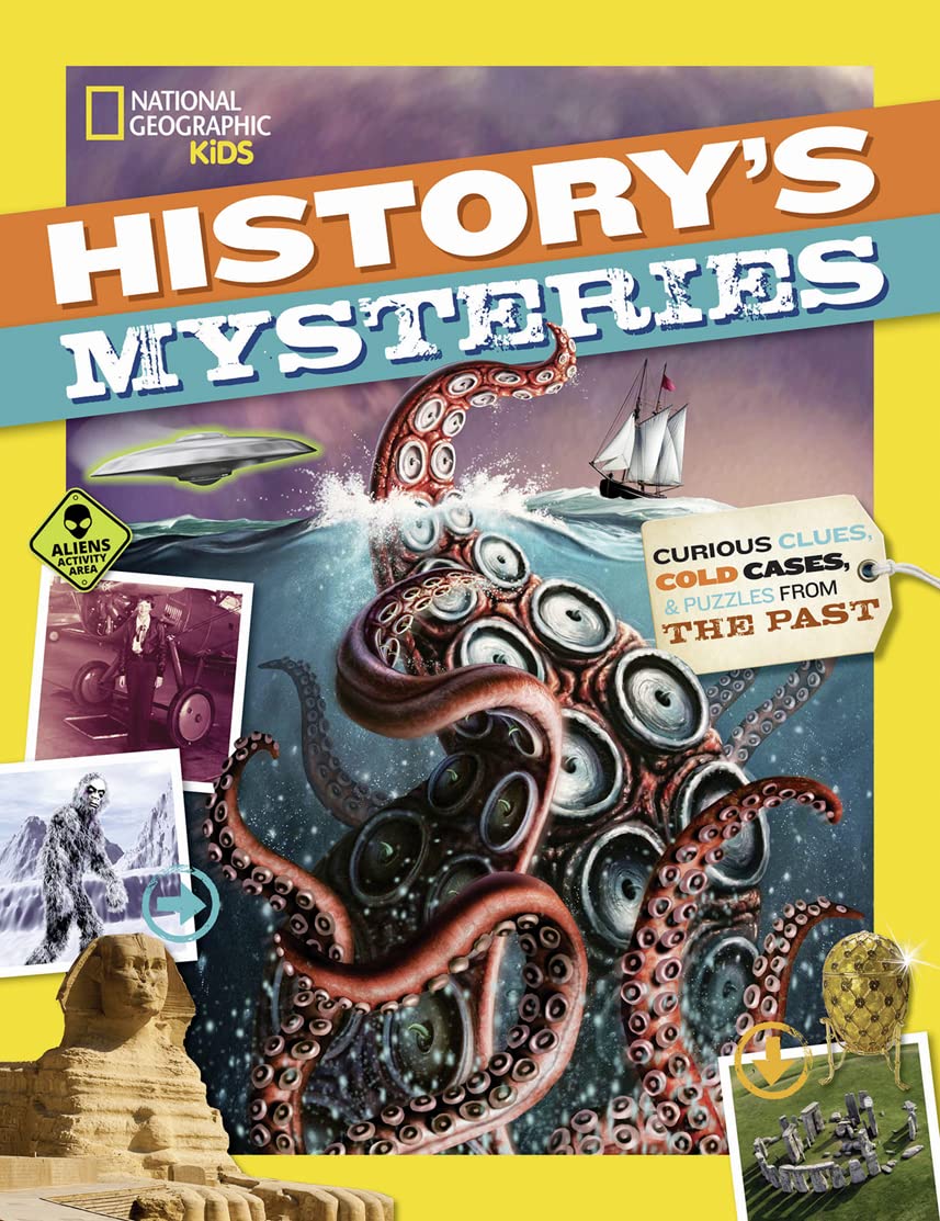 History's Mysteries: Curious Clues, Cold Cases, and Puzzles From the Past (National Geographic Kids),Used