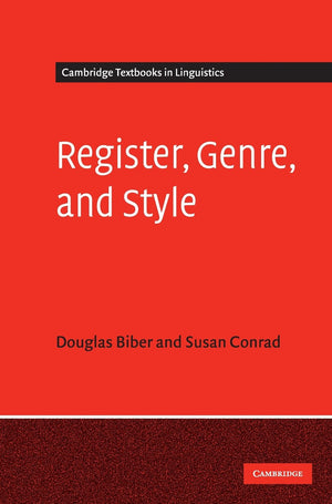 Register, Genre, and Style (Cambridge Textbooks in Linguistics),Used