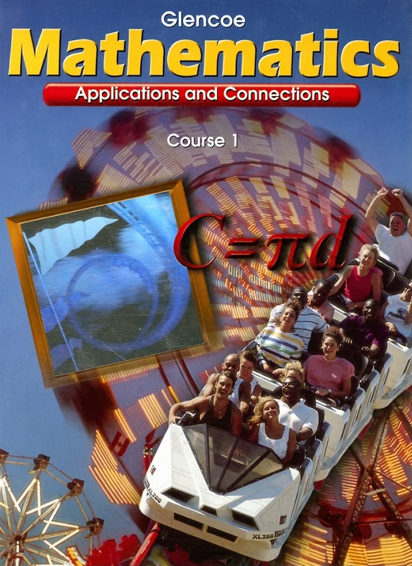 Glencoe Mathematics: Applications and Connections, Course 1,Used