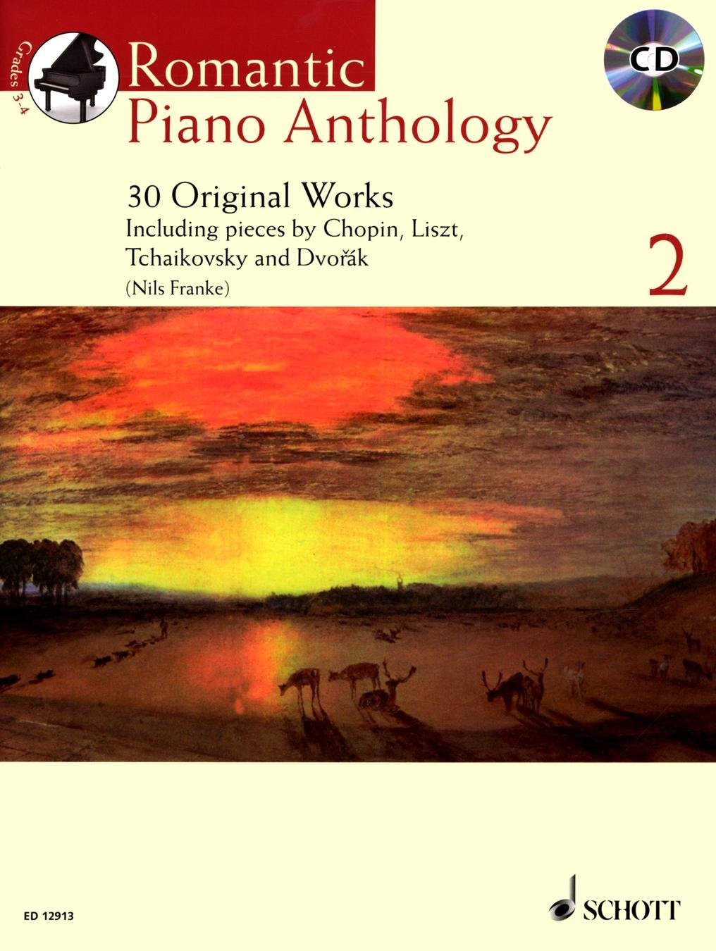 Romantic Piano Anthology  Volume 2 (Schott Anthology),Used