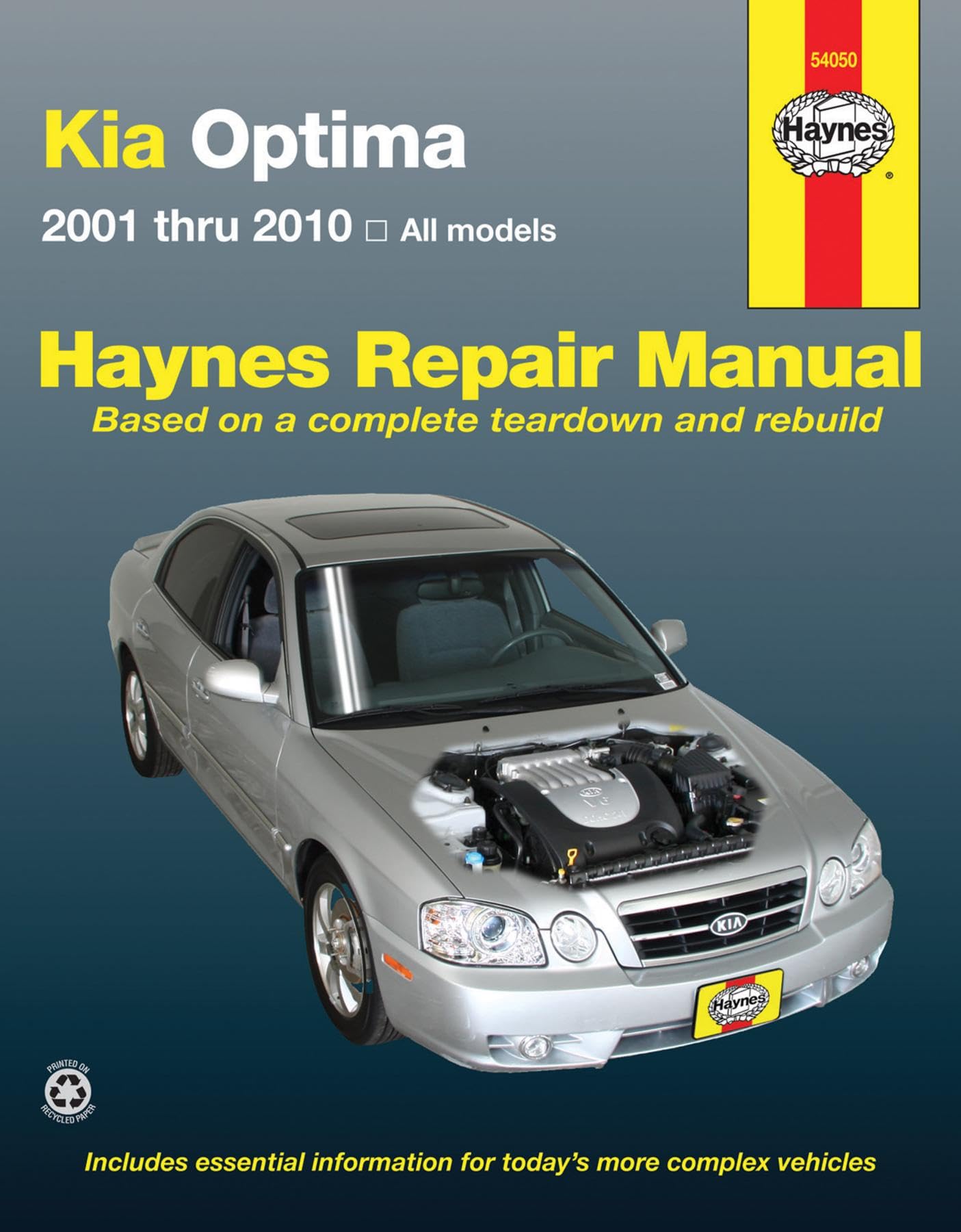 Haynes Manuals N. America, Inc. Kia Optima: 2001 thru 2010  All Models (Haynes Repair Manual),Used