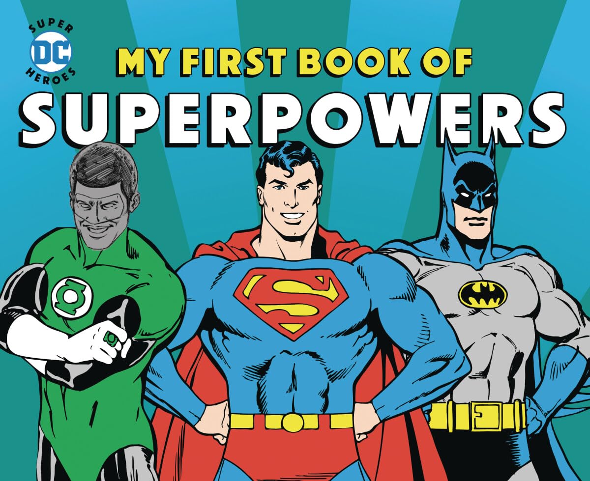 My First Book of Superpowers (DC Super Heroes),New