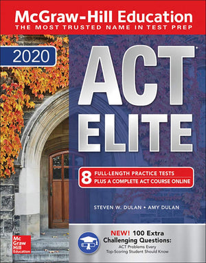 McGrawHill Education ACT ELITE 2020,Used