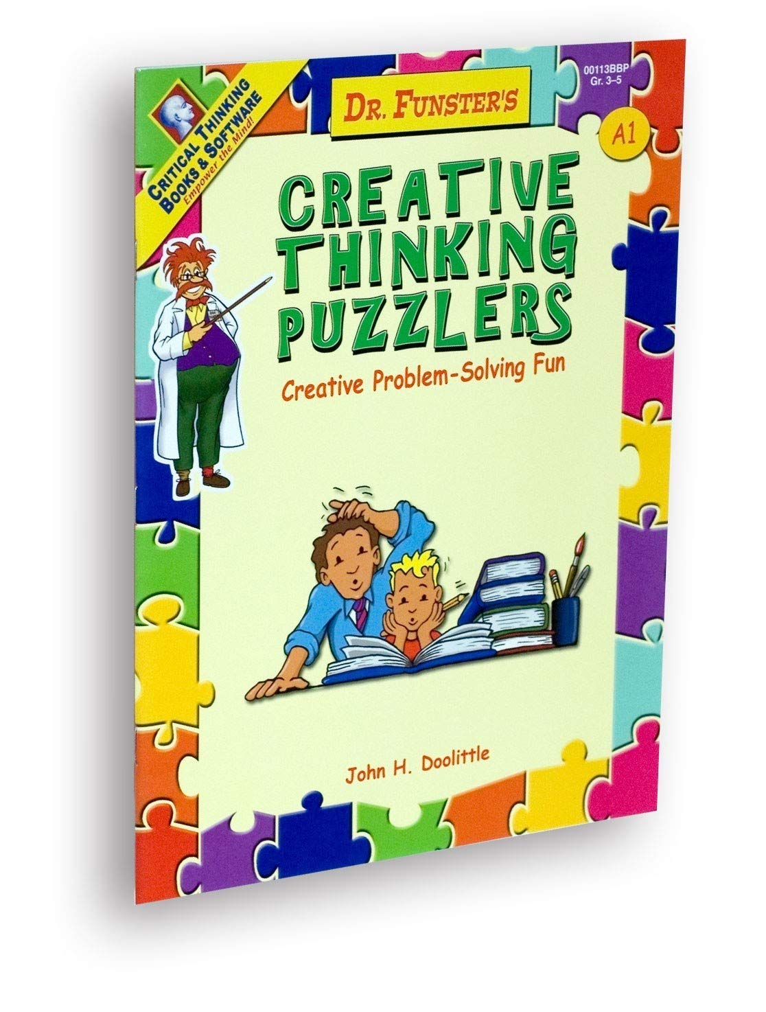 Creative Thinking Puzzlers Gr 35,Used