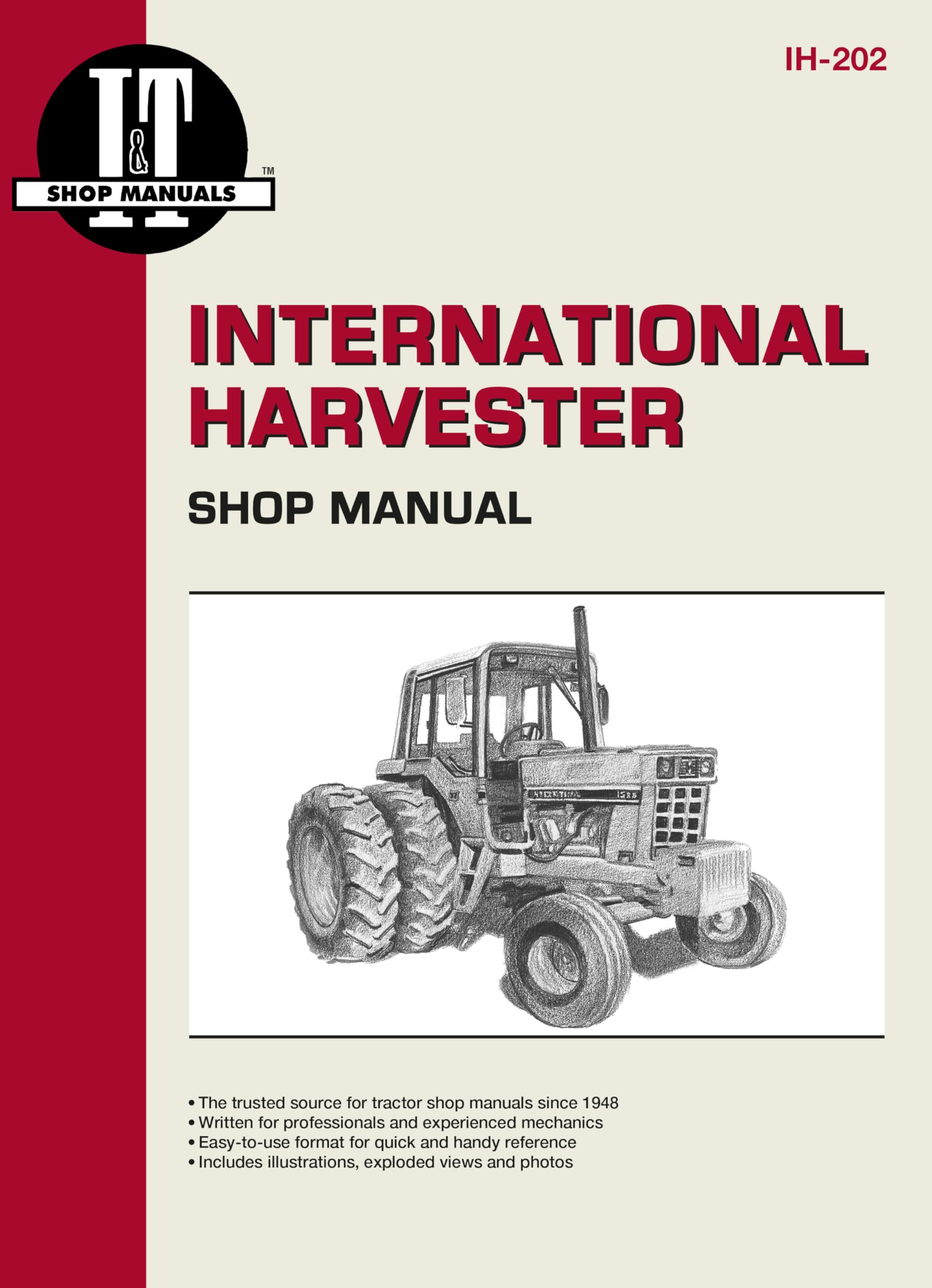 International Harvester (Farmall) 544686 & Hydro 7086 Gasoline, 5441586 Diese,New