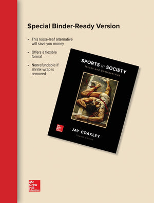 Loose Leaf for Sports in Society: Issues and Controversies,Used
