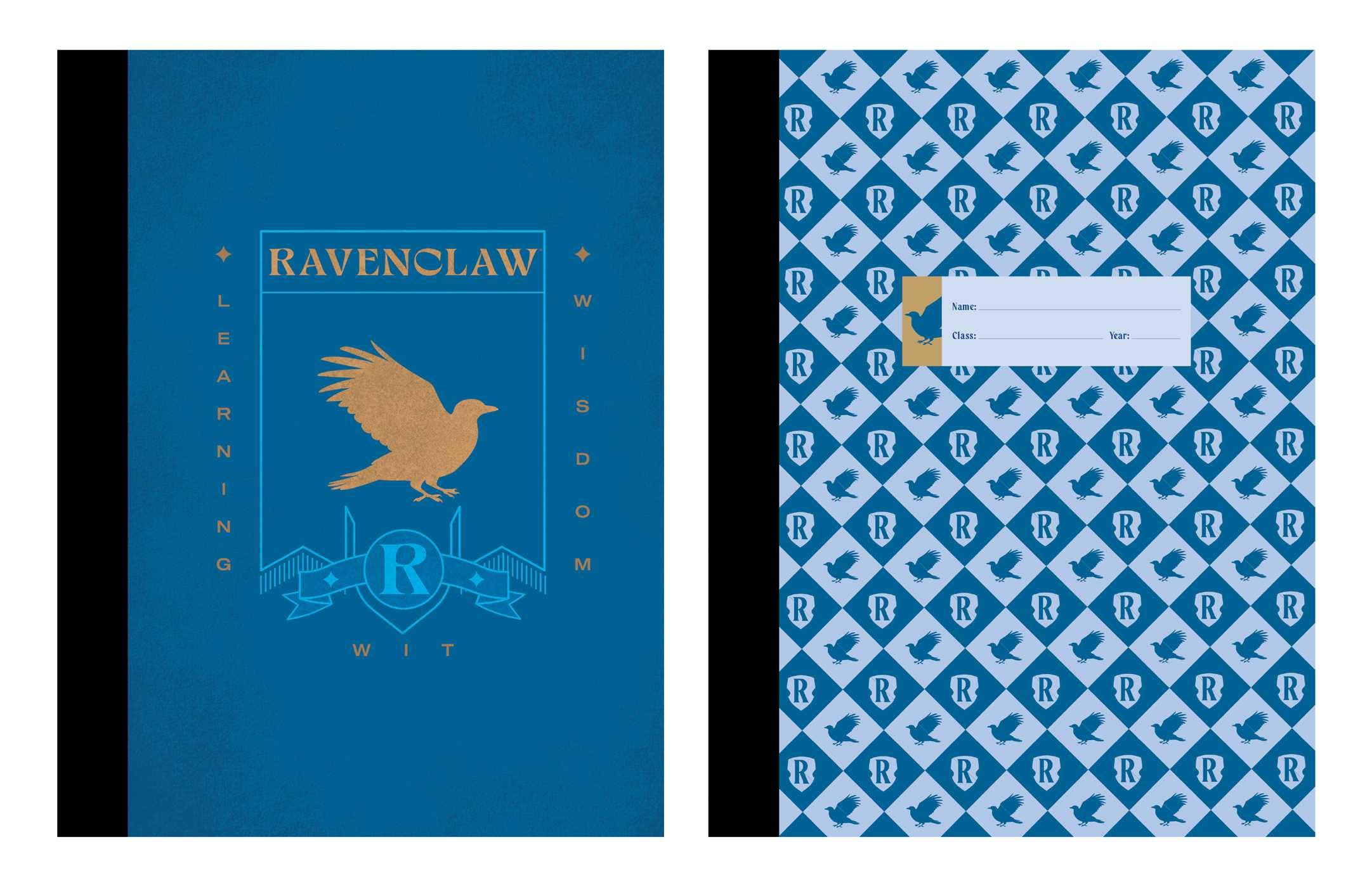 Harry Potter: Ravenclaw Composition Notebook Set (Set Of 2)